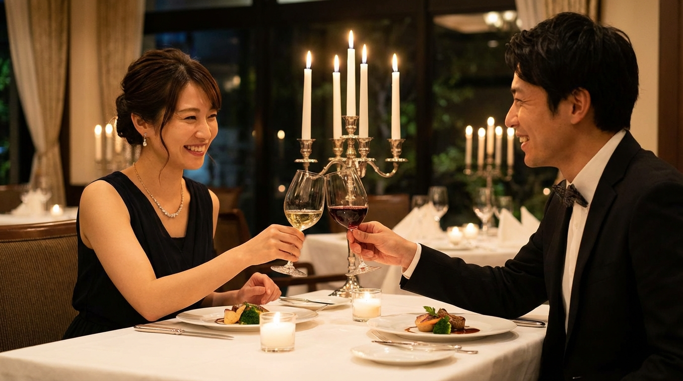婚活カップル