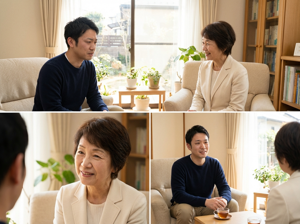人見知りでも安心のサポート
