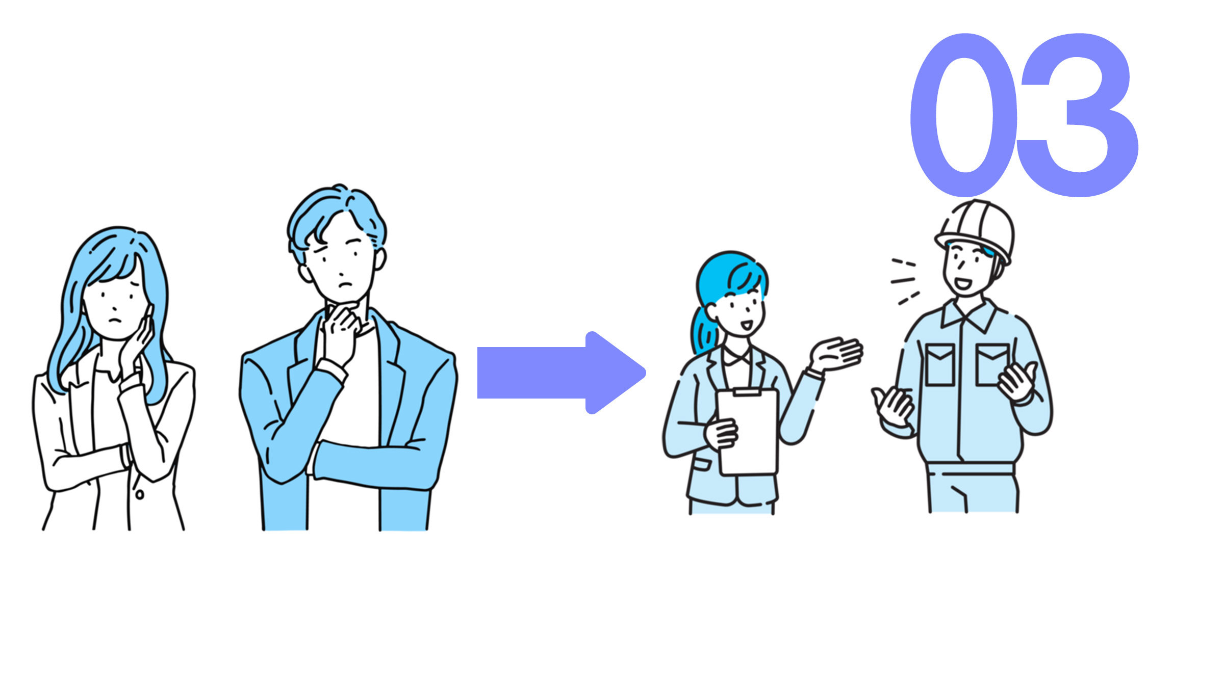 正しい採用手法のイラスト